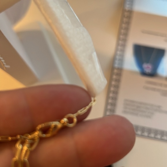 Chanel Pink Heart Pendant Necklace - Picture 6 of 9